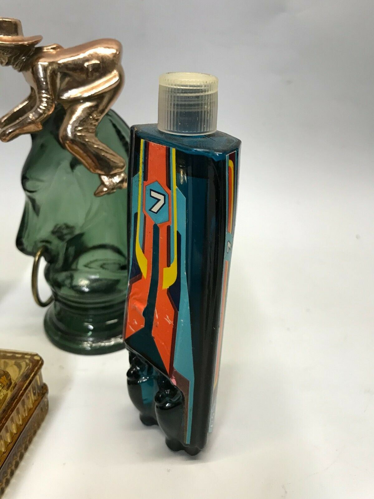 Vintage 1970s Avon for Men Muliple Avon Leather After Shave EMPTY BOTTLES