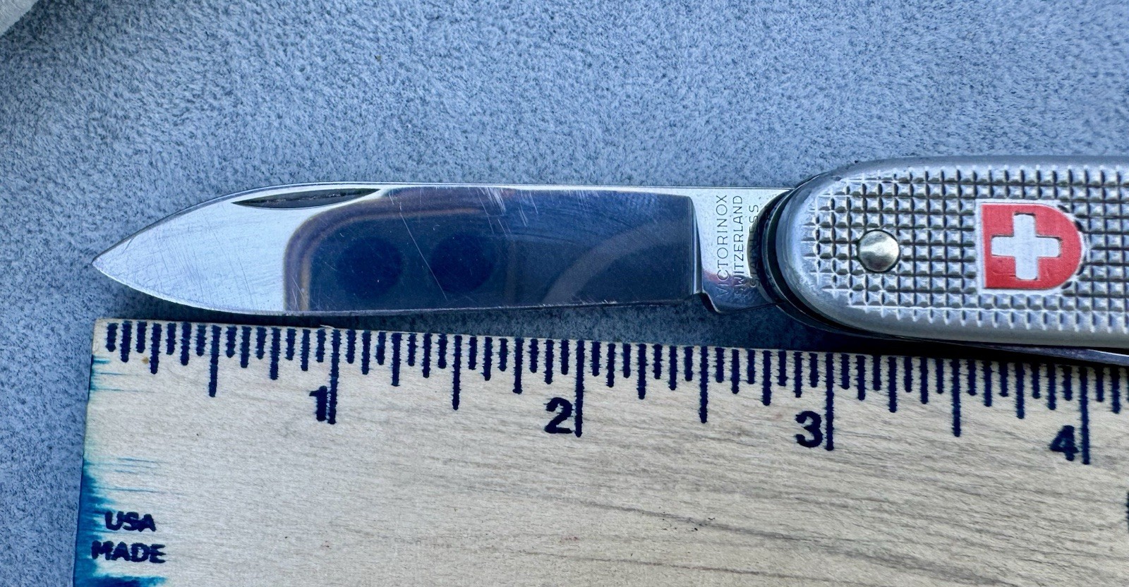 Vintage 2002 Victorinox Swiss Army Soldier Knife Switzerland