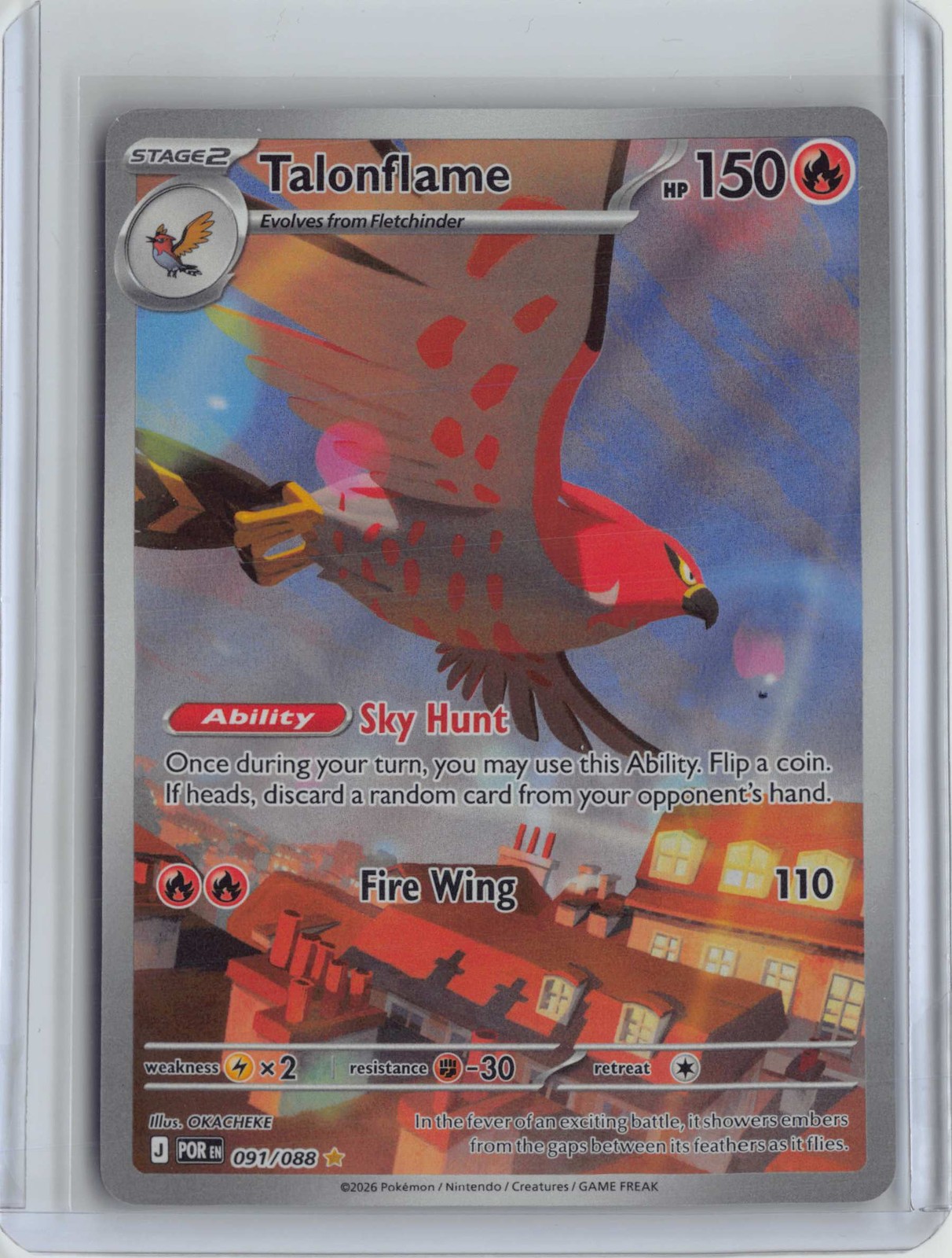 ME03: Perfect Order #091/088 Talonflame