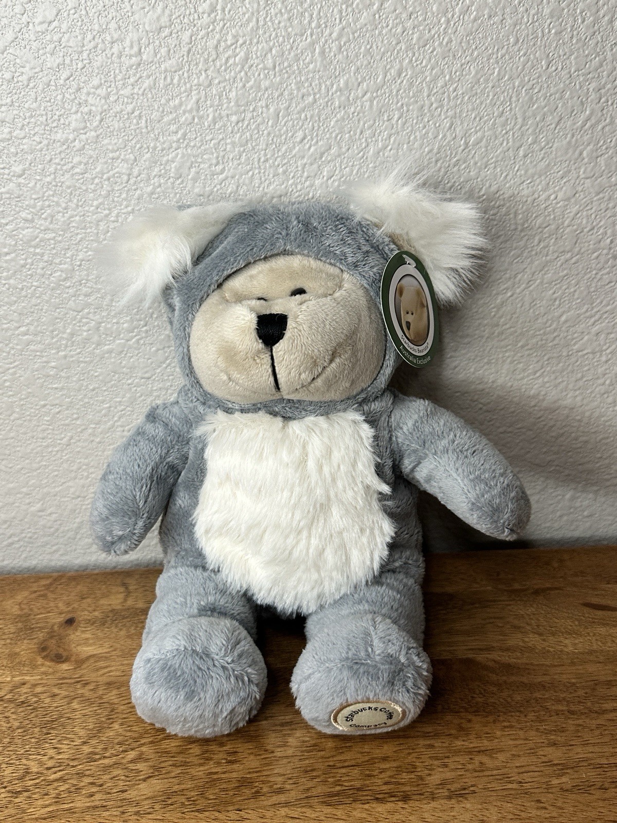 Starbucks Koala Australia Bearista Bear Plush 9 inches Brown New With Tags
