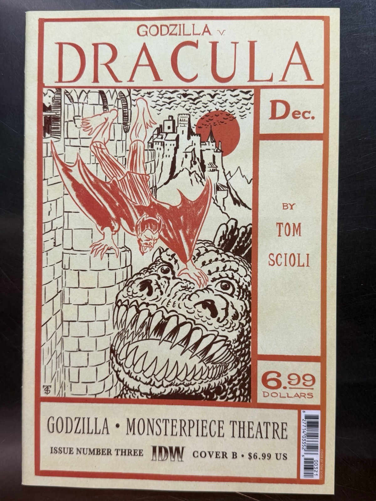 IDW Comics ‘Godzilla’s Monsterpiece Theatre #3’ (2025)