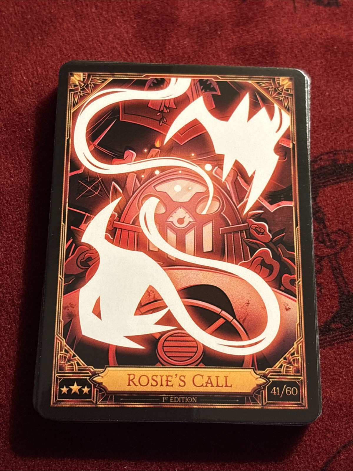 Hazbin Hotel Rosie’s Call 41/60 Season 2 1st Edition Trading Card Non-foil