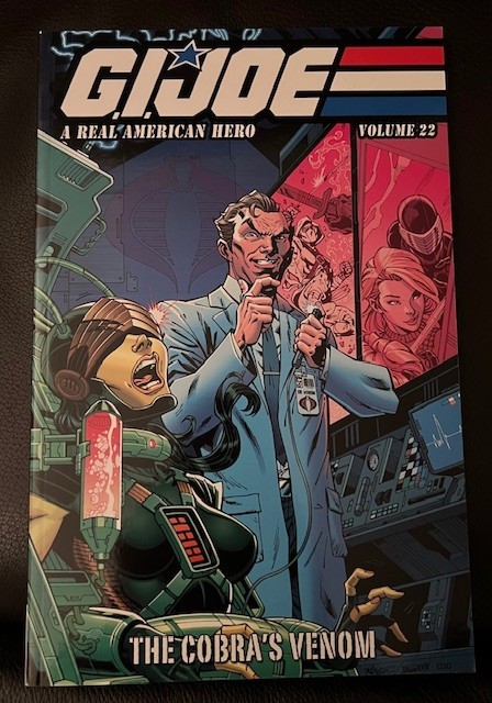 IDW G.I. Joe A Real American Hero Volume 22 TPB The Cobra’s Venom