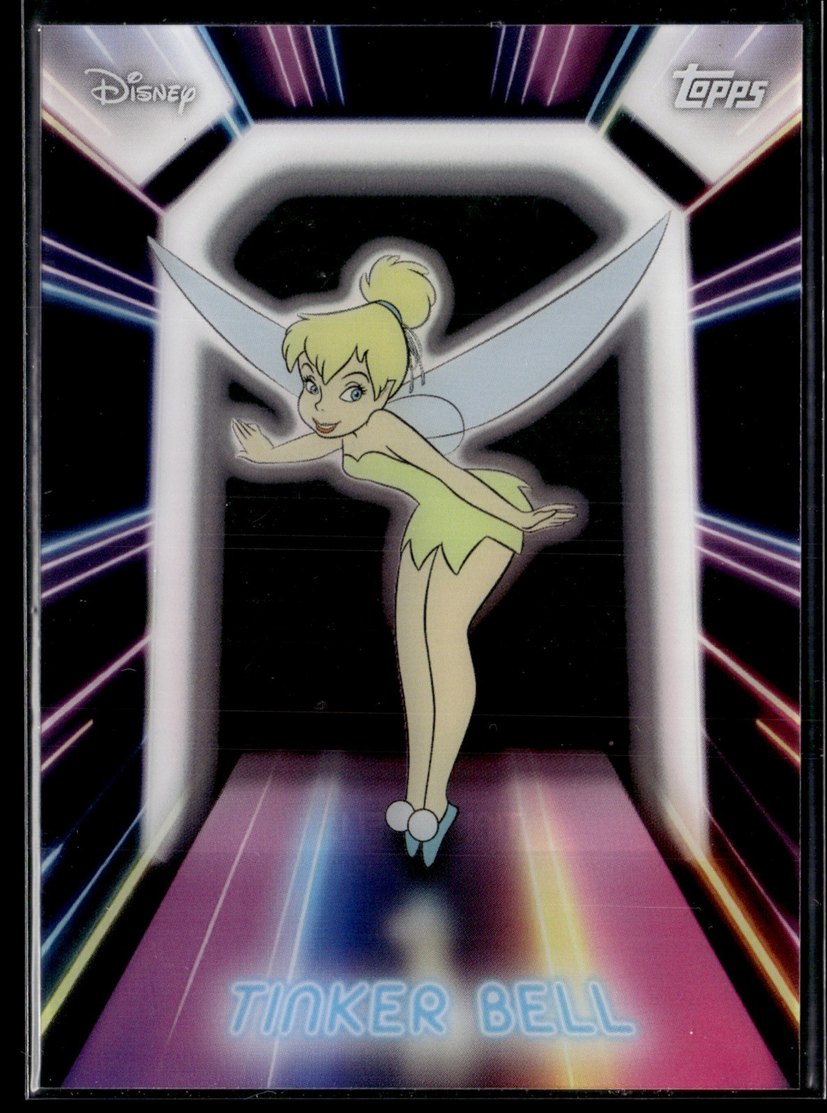 Tinker Bell Base Topps Disney Neon – Neon PETG Lights NPL-24 NM
