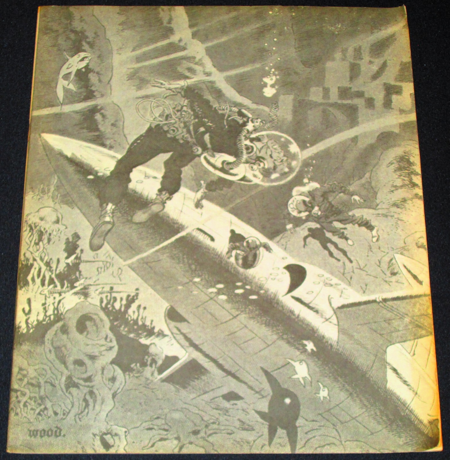 FLASHBACK Issue #1 Wally Wood and EC Special Ed. [DynaPubs 1971] VF or Better