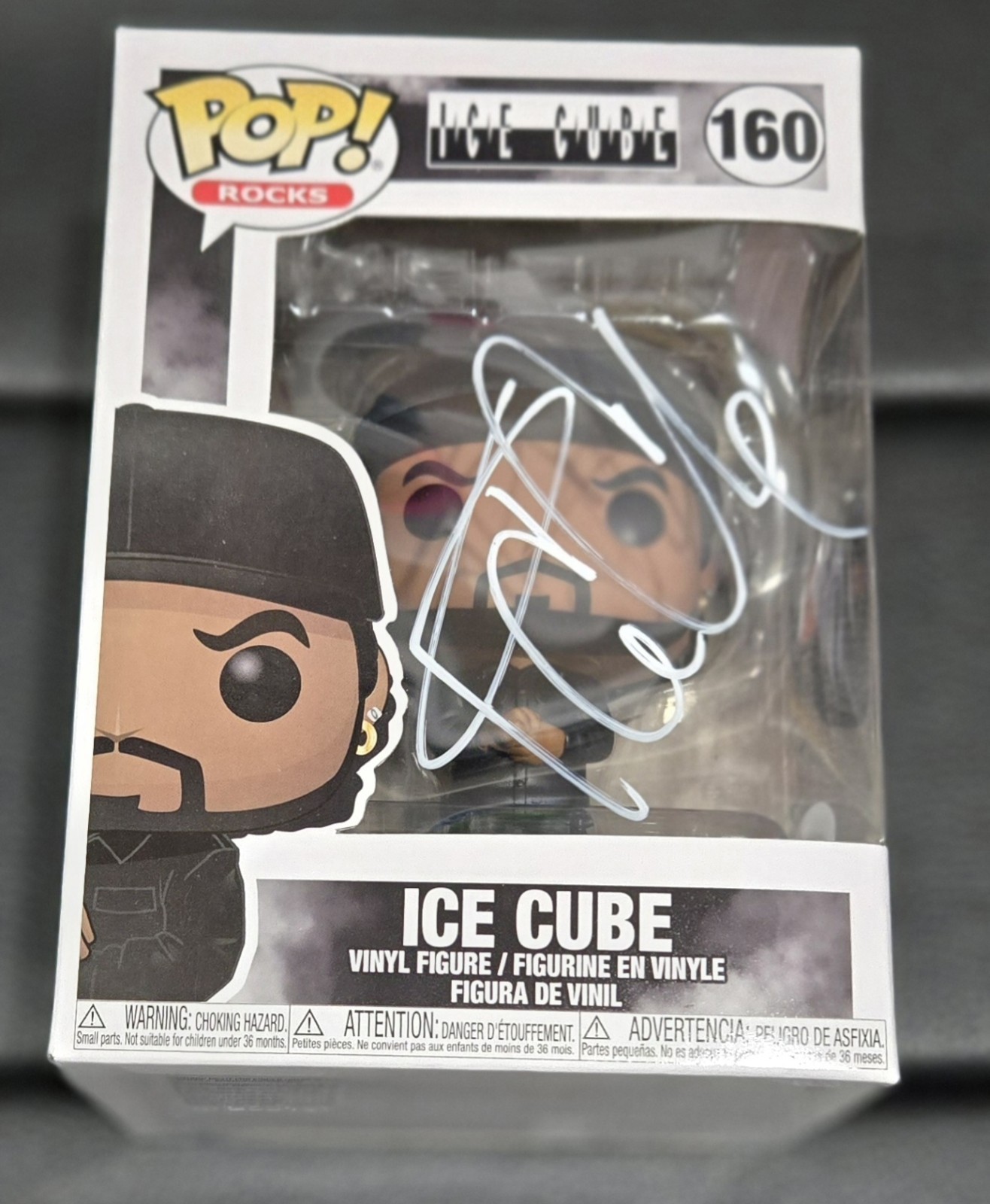Ice Cube Signed Autographed Funko Pop JSA COA #160