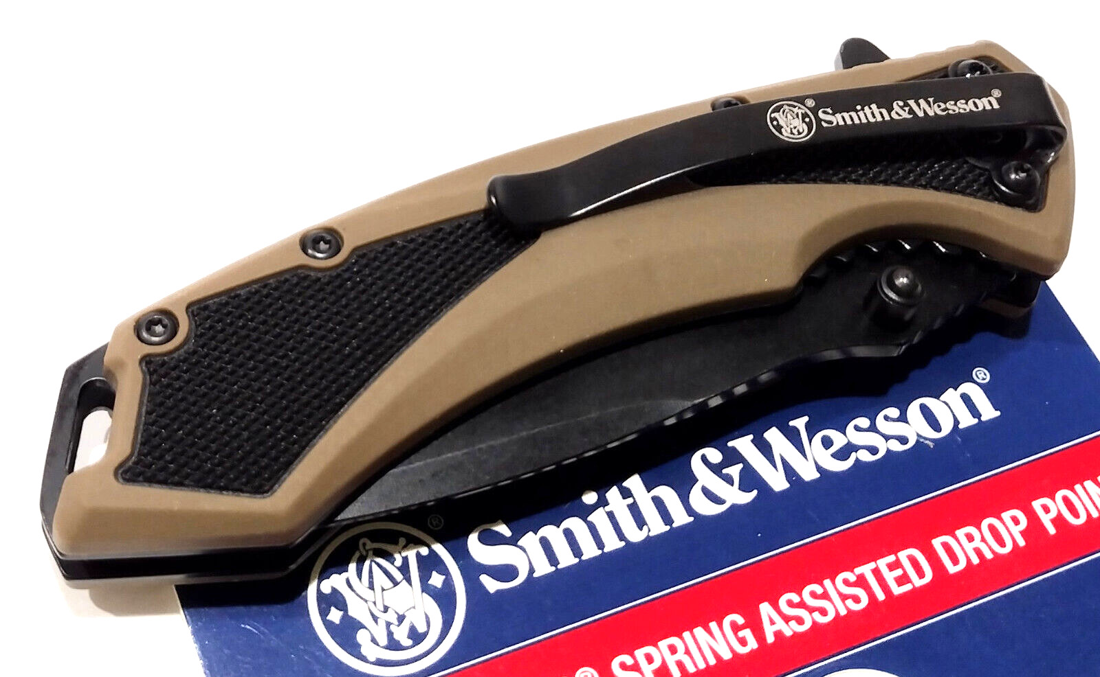 Smith & Wesson Extreme OPS Spring Open Assisted Tactical Folding Pocket Knife