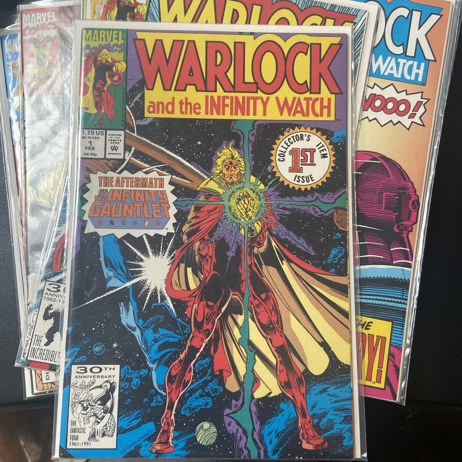 Warlock & the Infinity Watch #1–19 17 21 22 23 high grade lot