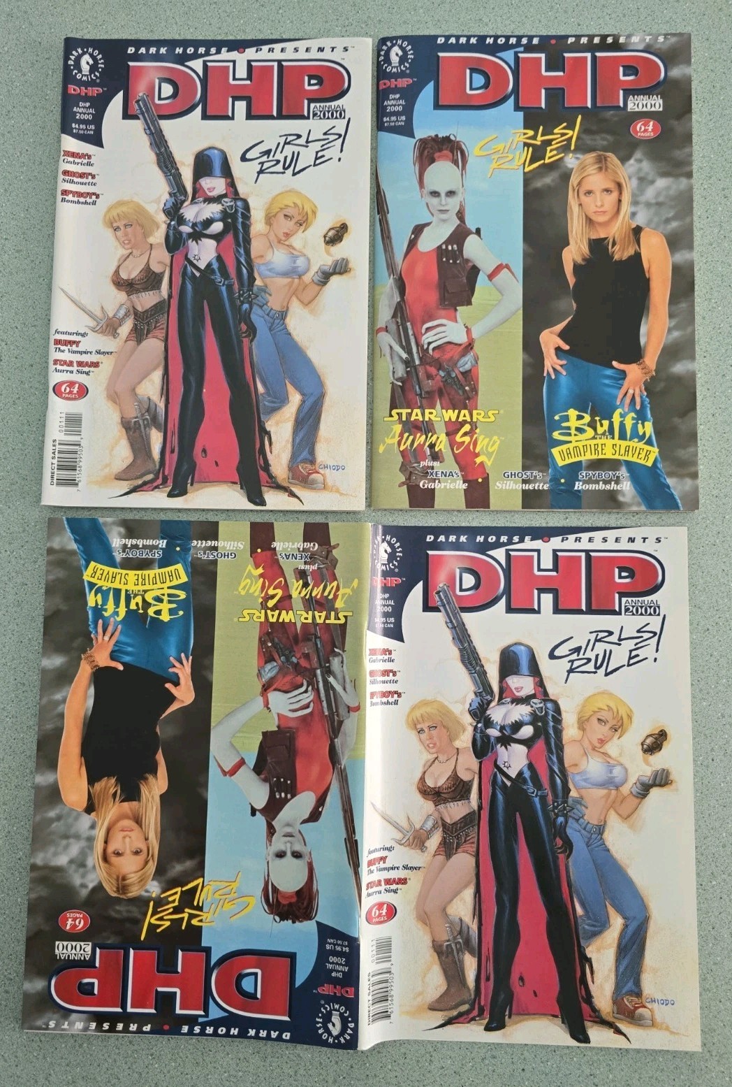 Dark Horse Comics Presents Annual 2000 Girls Rule! Aurra Sing BUFFY Bombshell !!