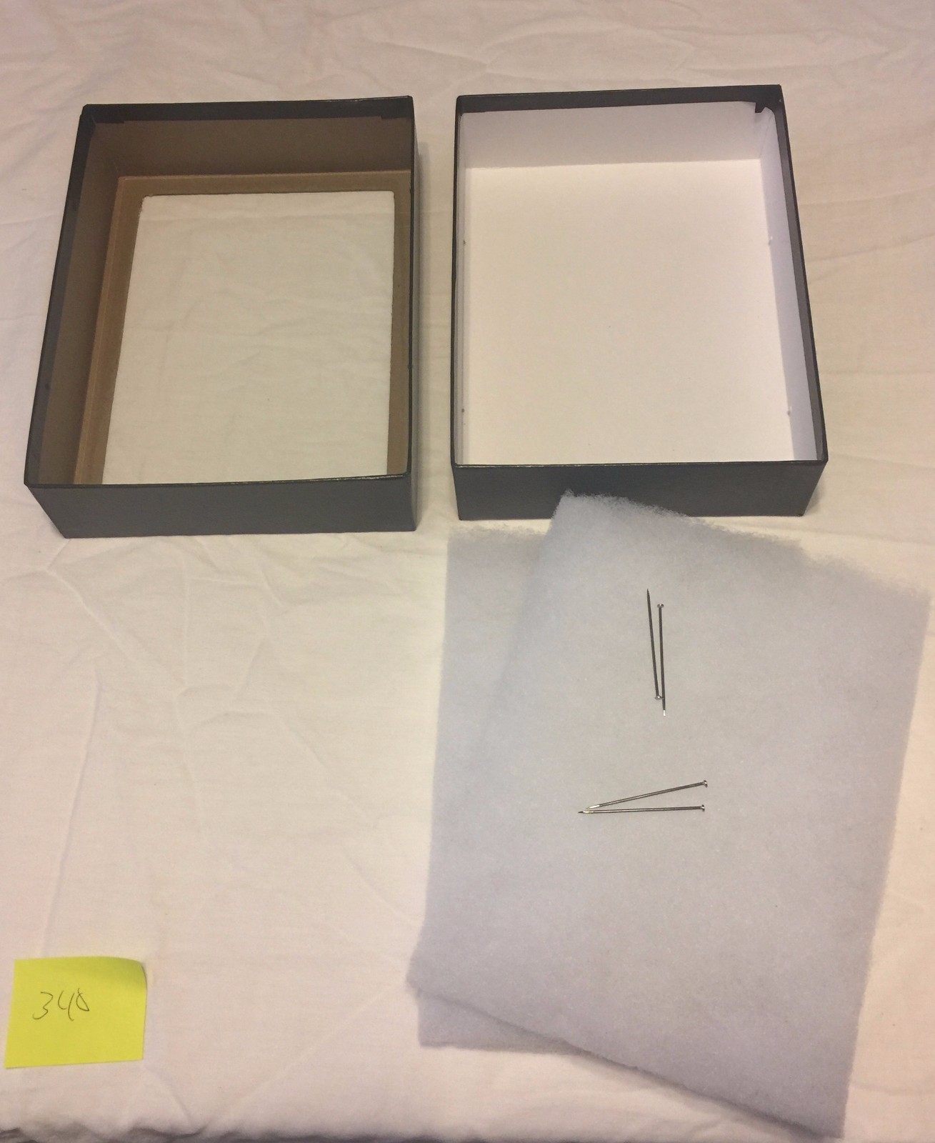 3-340 Riker Mount Display Case Shadow Box Frame Tray 8″ X 6″ X 2″