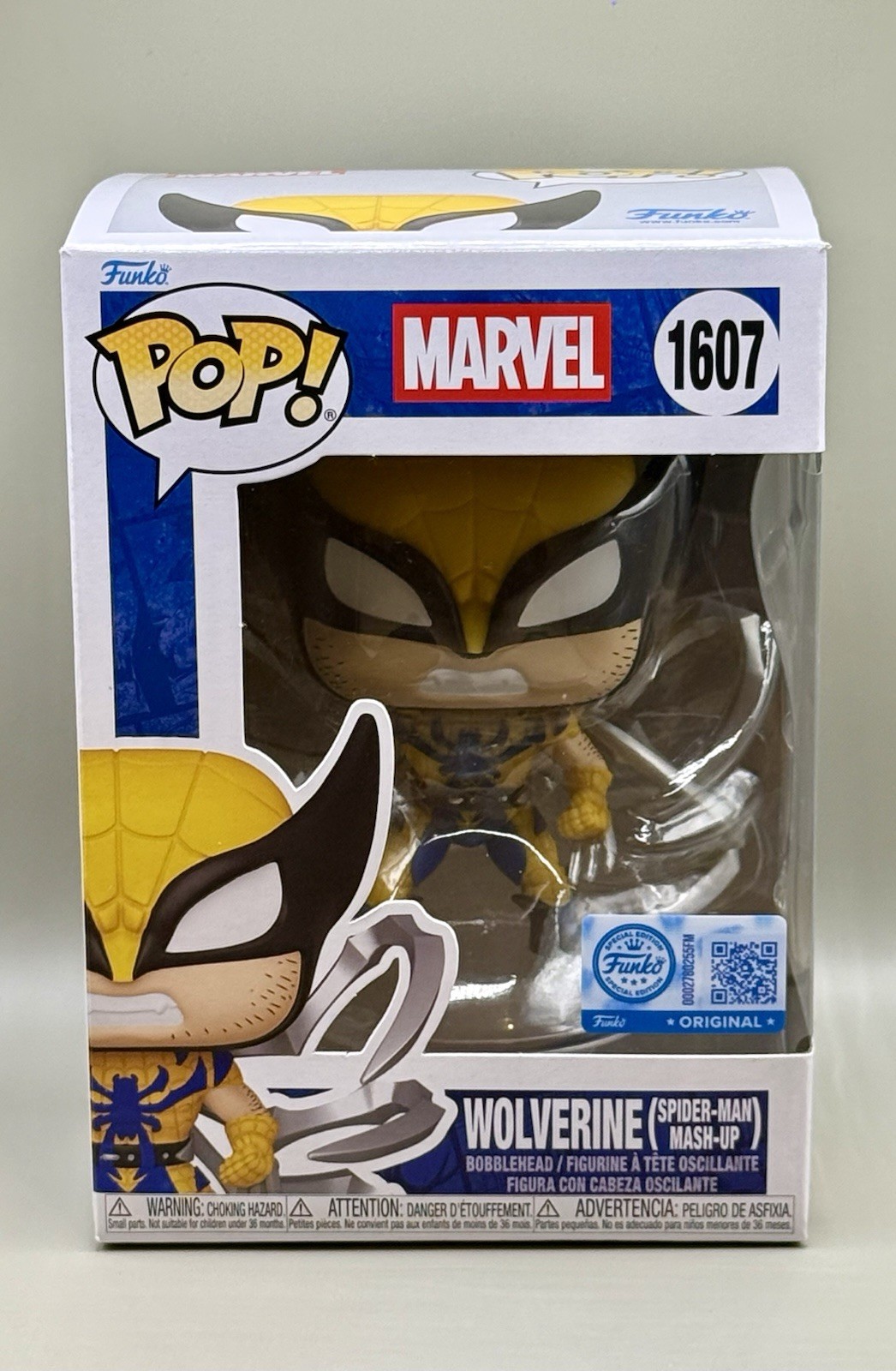 Funko Pop! Wolverine (Spider-Man Mash-Up) #1607 Target Exclusive