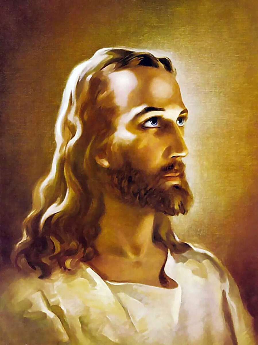 JESUS CHRIST Metal Fridge Magnet 3×4 7359