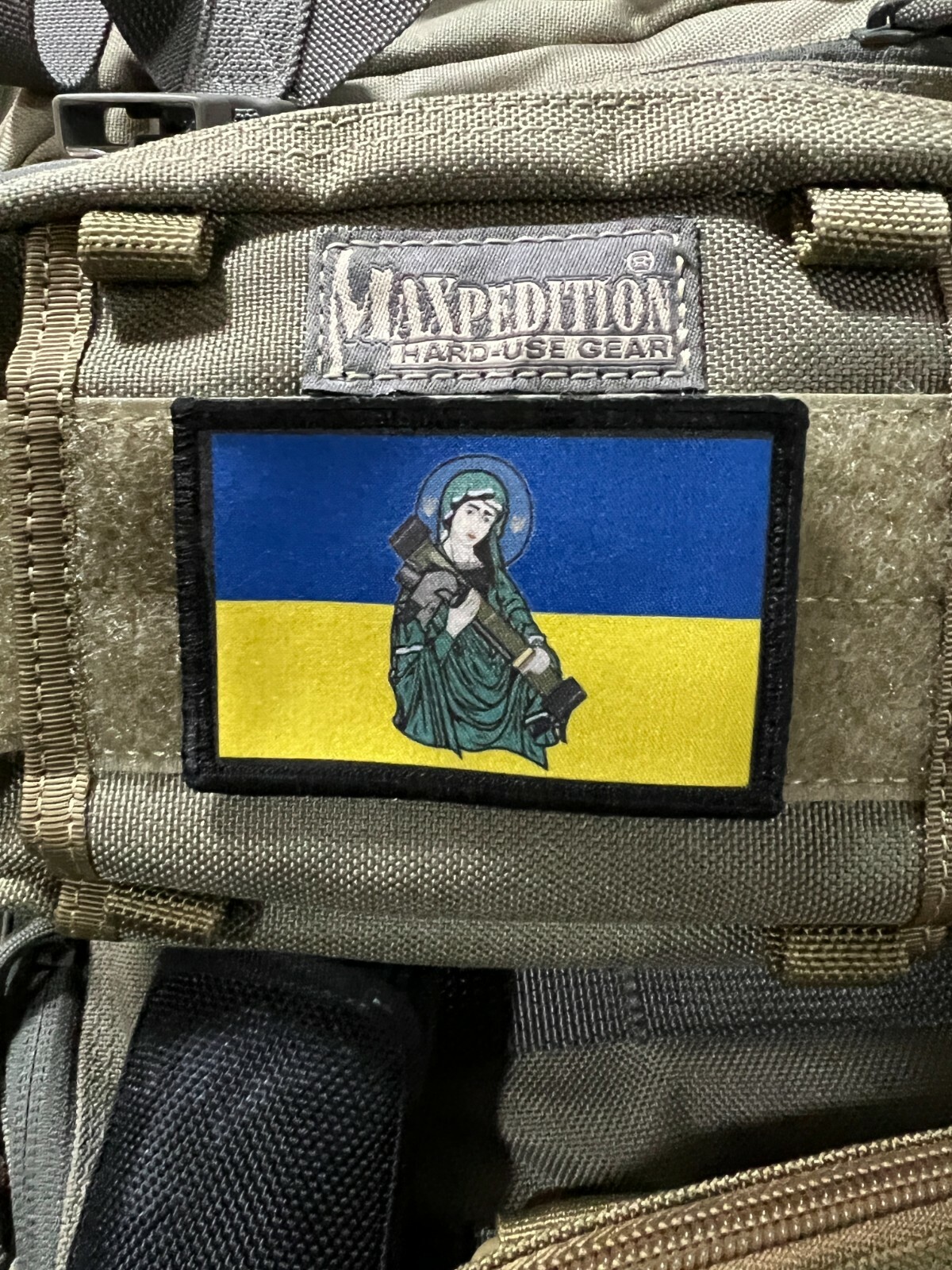 Ukraine Border Sign Morale Patch ARMY MILITARY Tactical