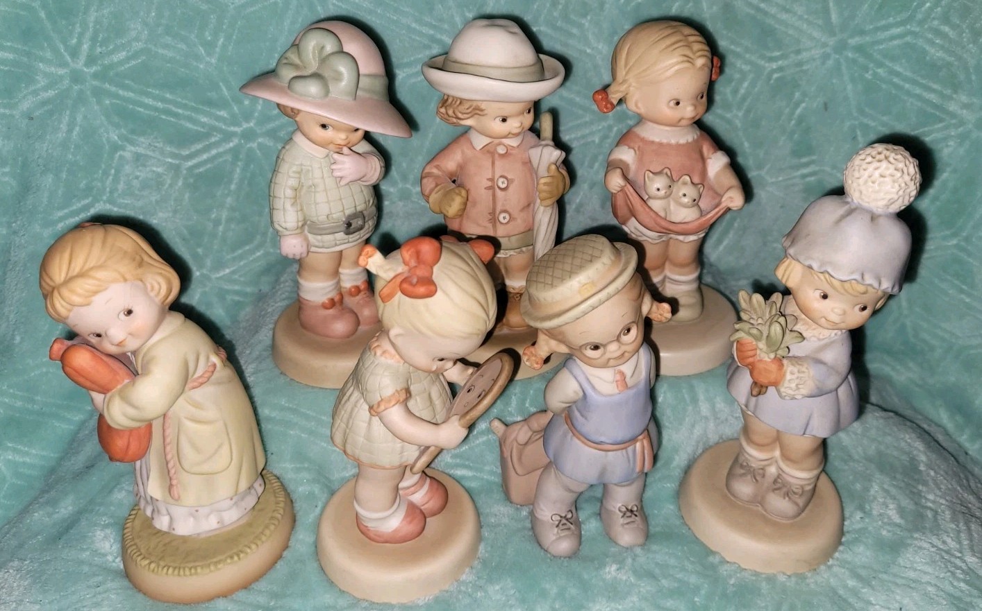 Enesco Memories of Yesterday Lot of 7 Lucie Attwood 1990 – 94