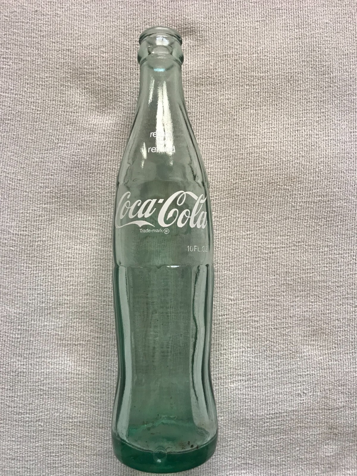 Vintage 1982 Coca Cola 10 FL. OZ Bottle 82-22 Toledo Ohio