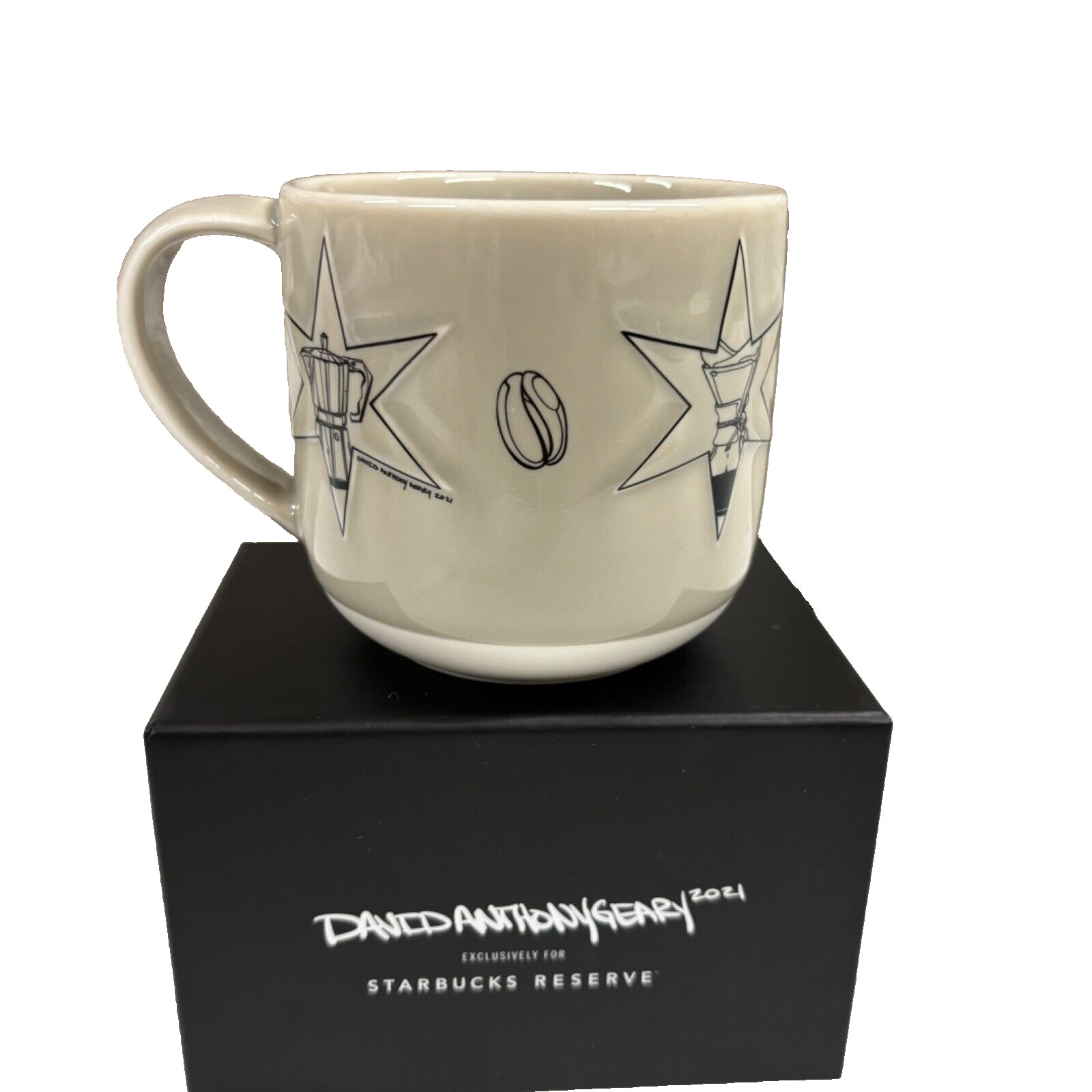 Starbucks Chicago Reserve Roastery David Anthony Geary 12oz Ceramic Mug 2021