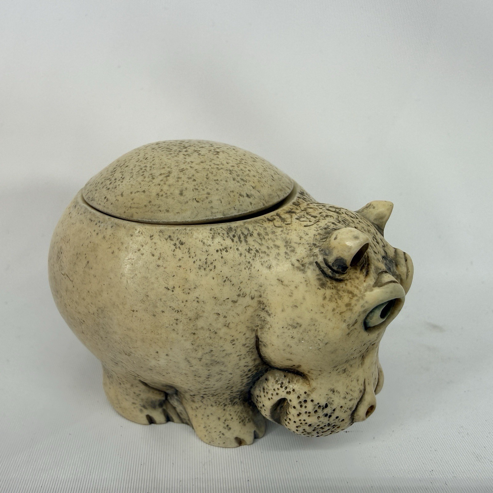 Pot Bellys Hippo Harmony Kingdom Thomas Trinket House Hippo Martin Perry 2001
