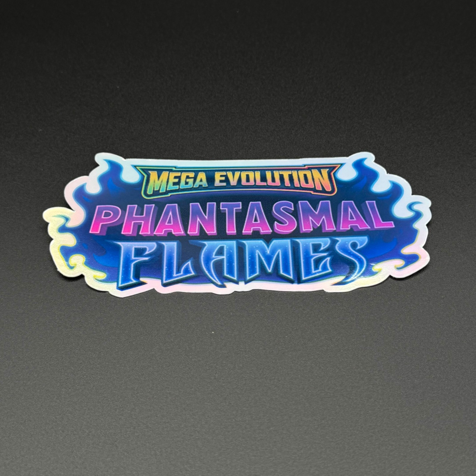 Phantasmal Flames | Pokemon TCG Mega Evolution Holo Binder Sticker Label