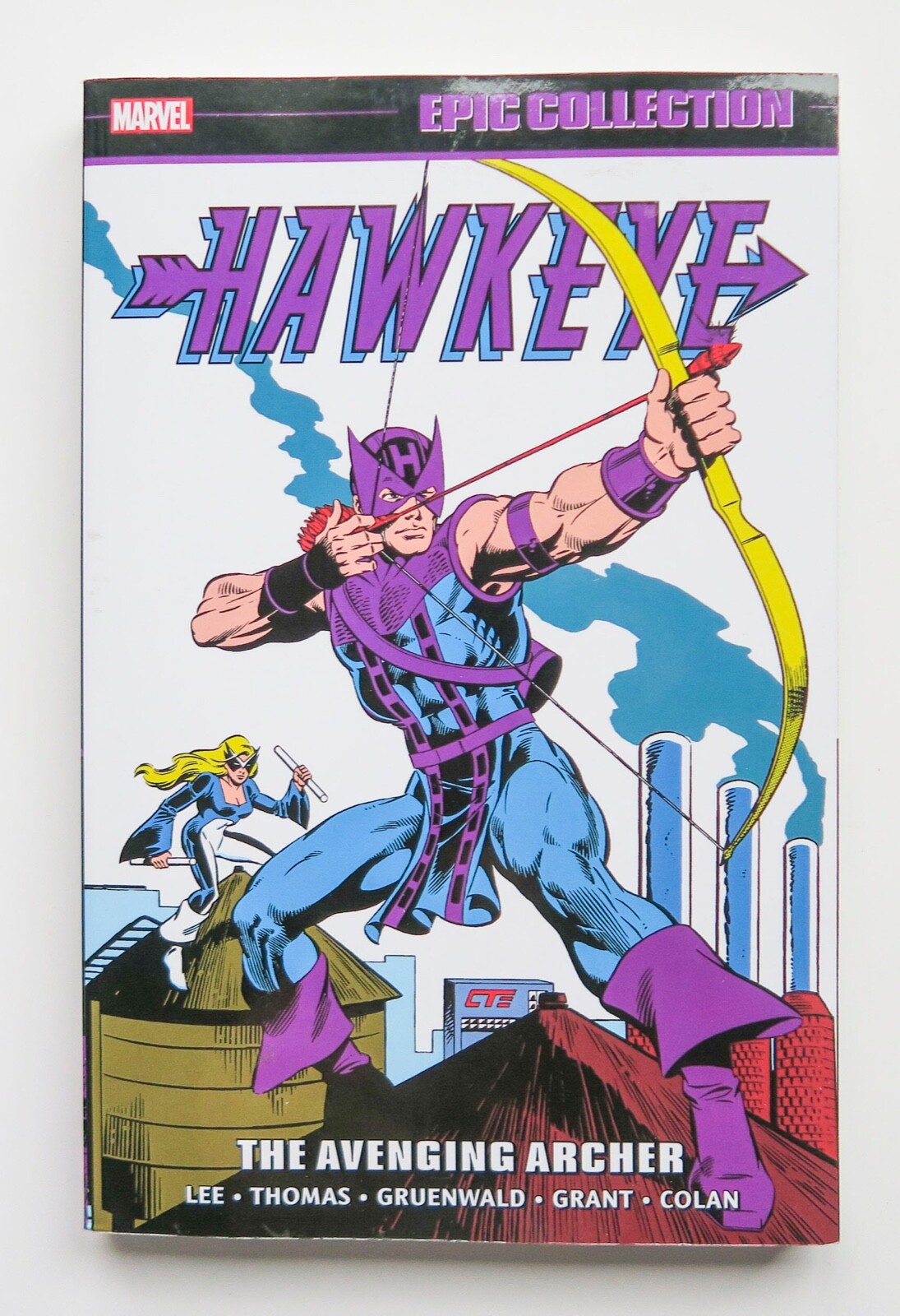 Hawkeye The Avenging Archer Marvel Epic Collection Graphic Novel Comic Book