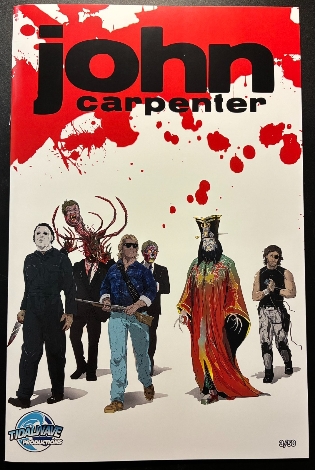 FAME JOHN CARPENTER • FAN EXPO DALLAS • MJ Hiblen VARIANT • LTD 3/50