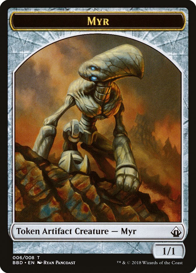 Myr Token [Battlebond Tokens] Magic MTG