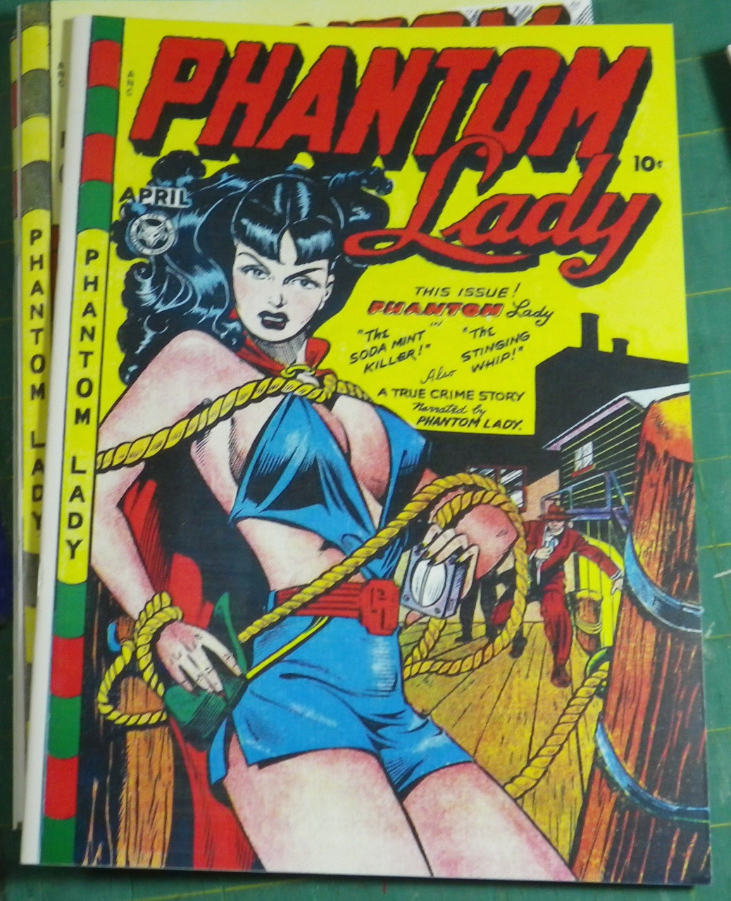 Phantom Lady 17, Matt Baker, !! EXACT, HIGHEST QUALITY FACSIMILE REPRODUCTION!