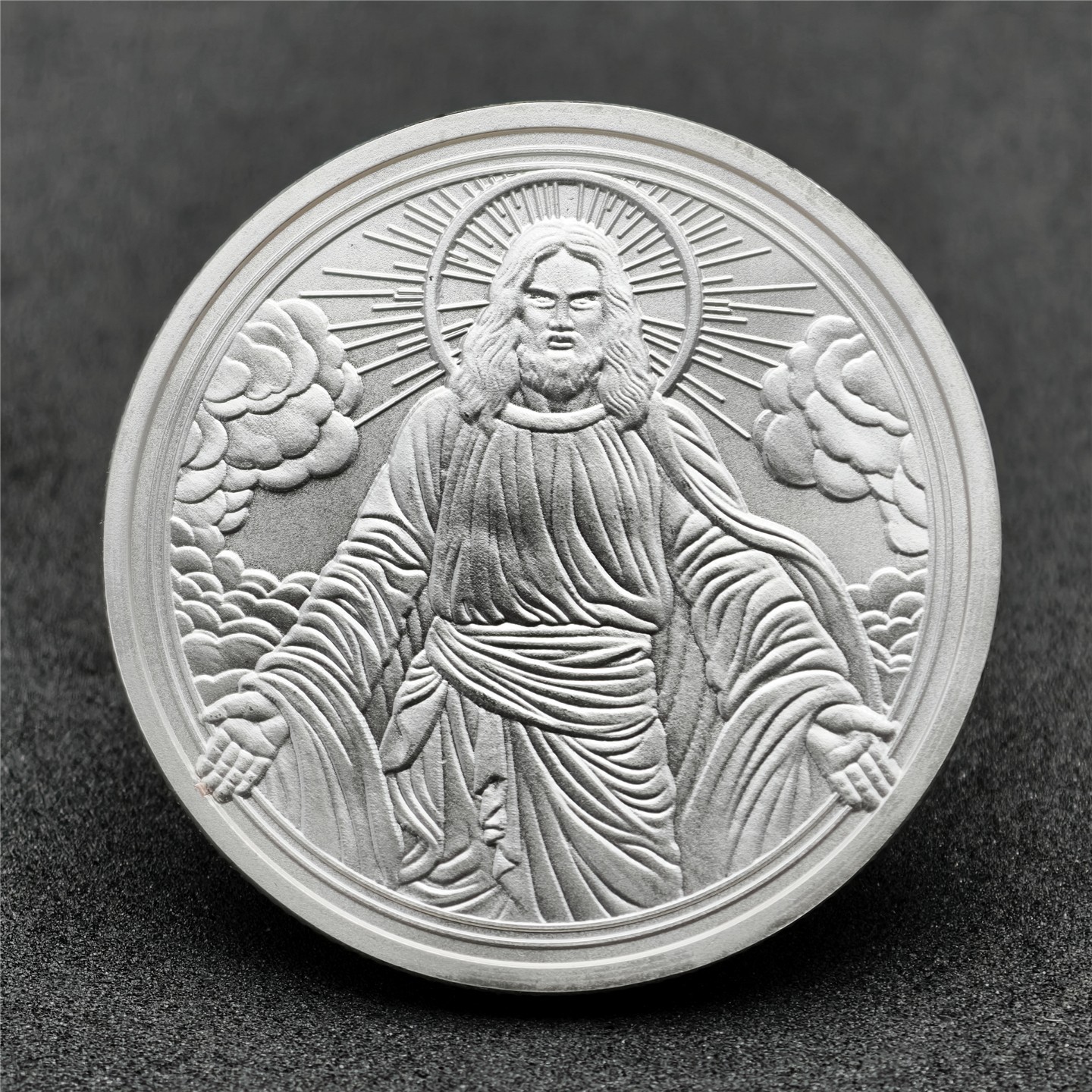 2026 – CHRIST IS COMING Silver Shield Silver Round Coin 1 oz .999 Fine Silver