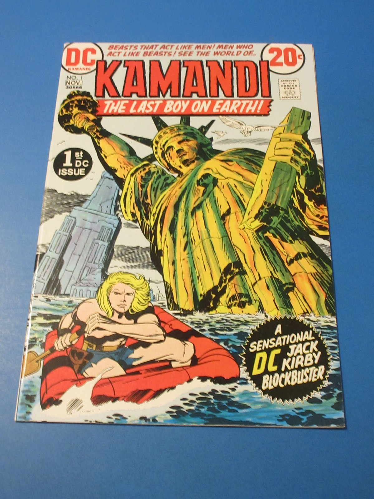 Kamandi #1 Bronze age Kirby 1st appearance Key VF beauty Wow