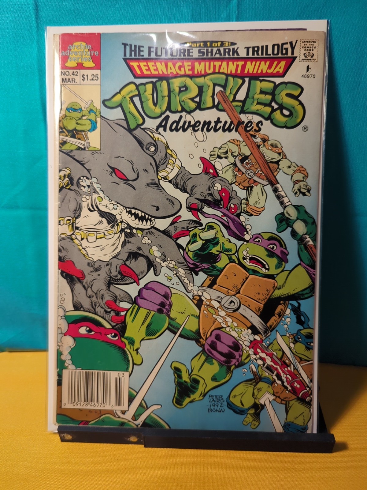 Teenage Mutant Ninja Turtles Adventures #42 (1992) Future Shark Trilogy Pt. 1