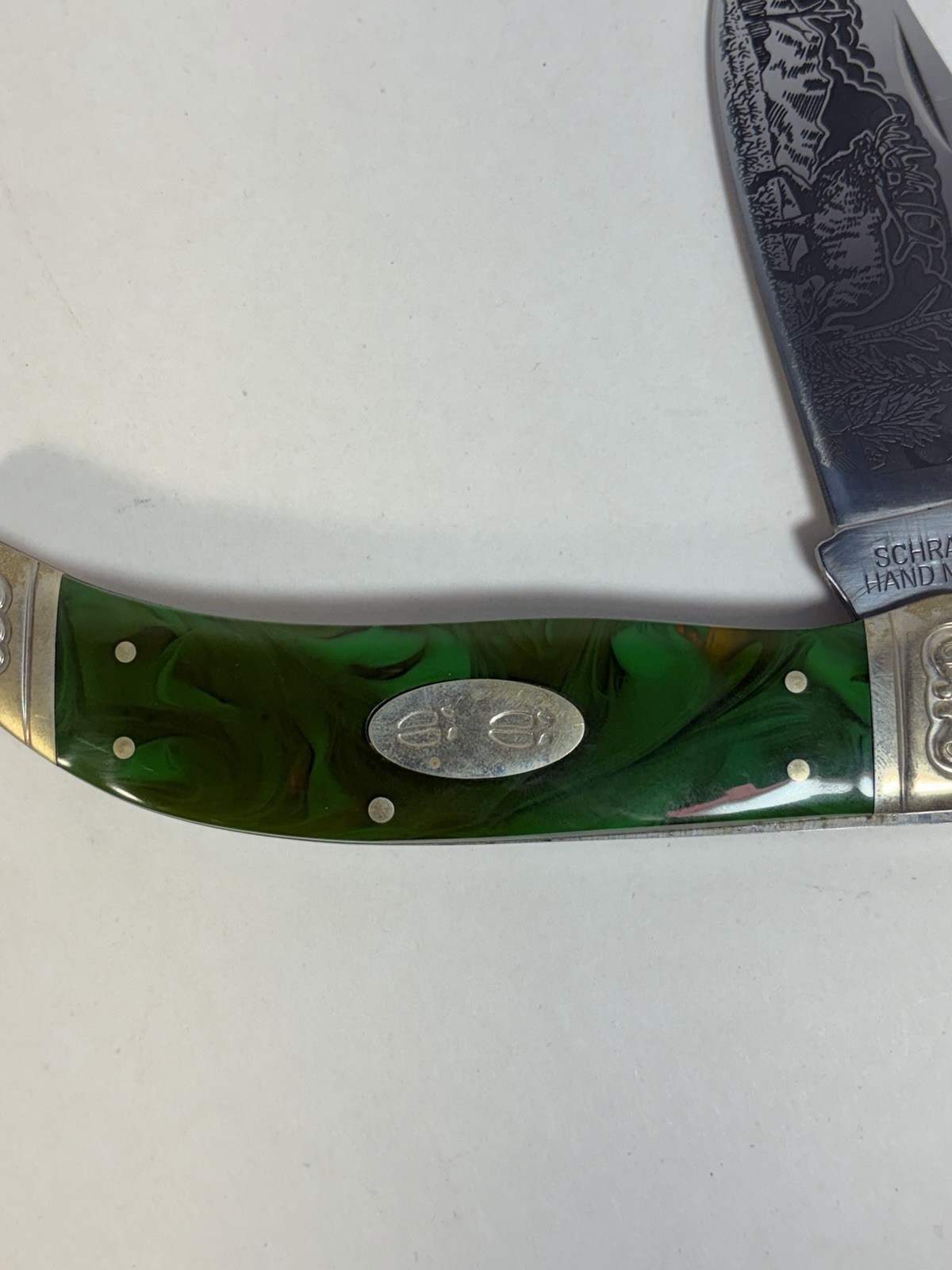 Schrade Handmade Limited Issue 2009 Sclelk Folding Knife