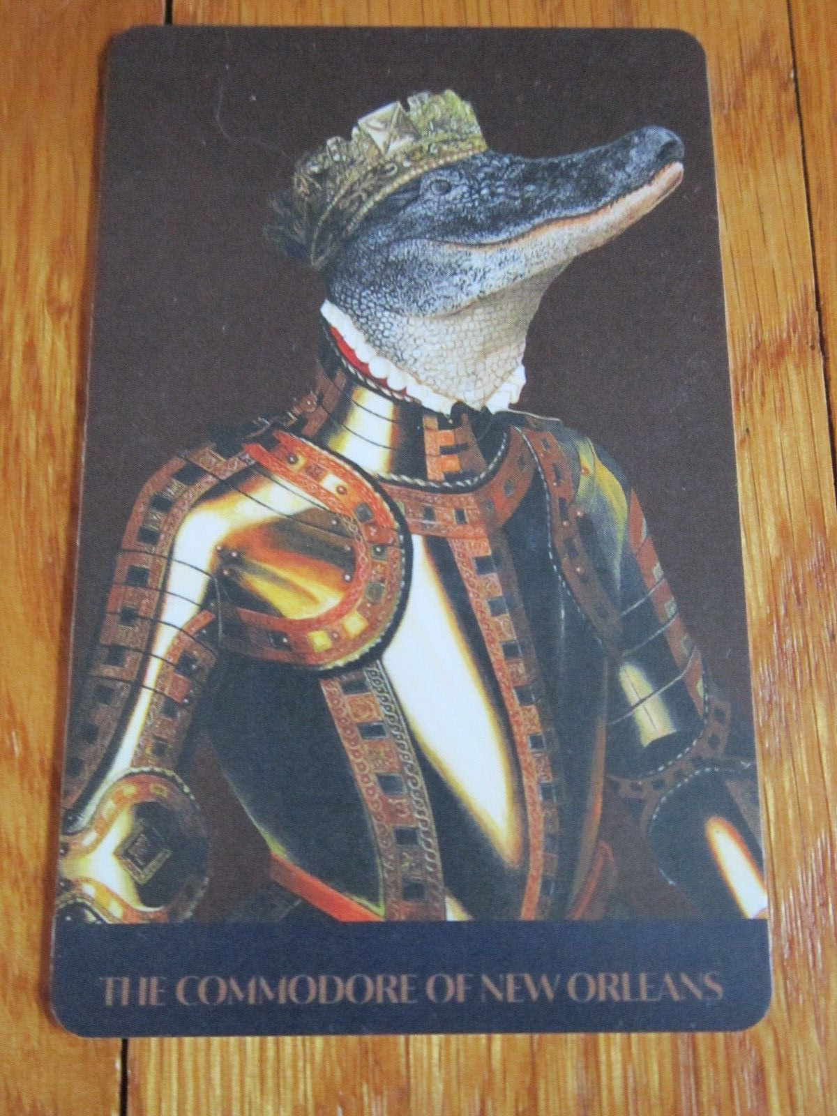 Royal Sonesta Alligator Hotel Room Key Card Commodore of New Orleans NOLA Gator