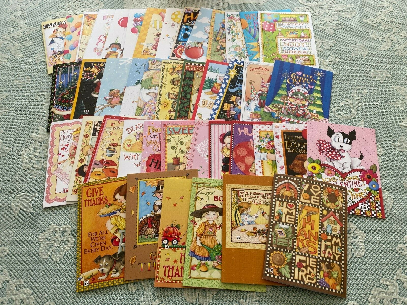 ME GREETING CARDS & ENVELOPES * NEW * THANKSGIVING CHRISTMAS BIRTHDAY VALENTINES