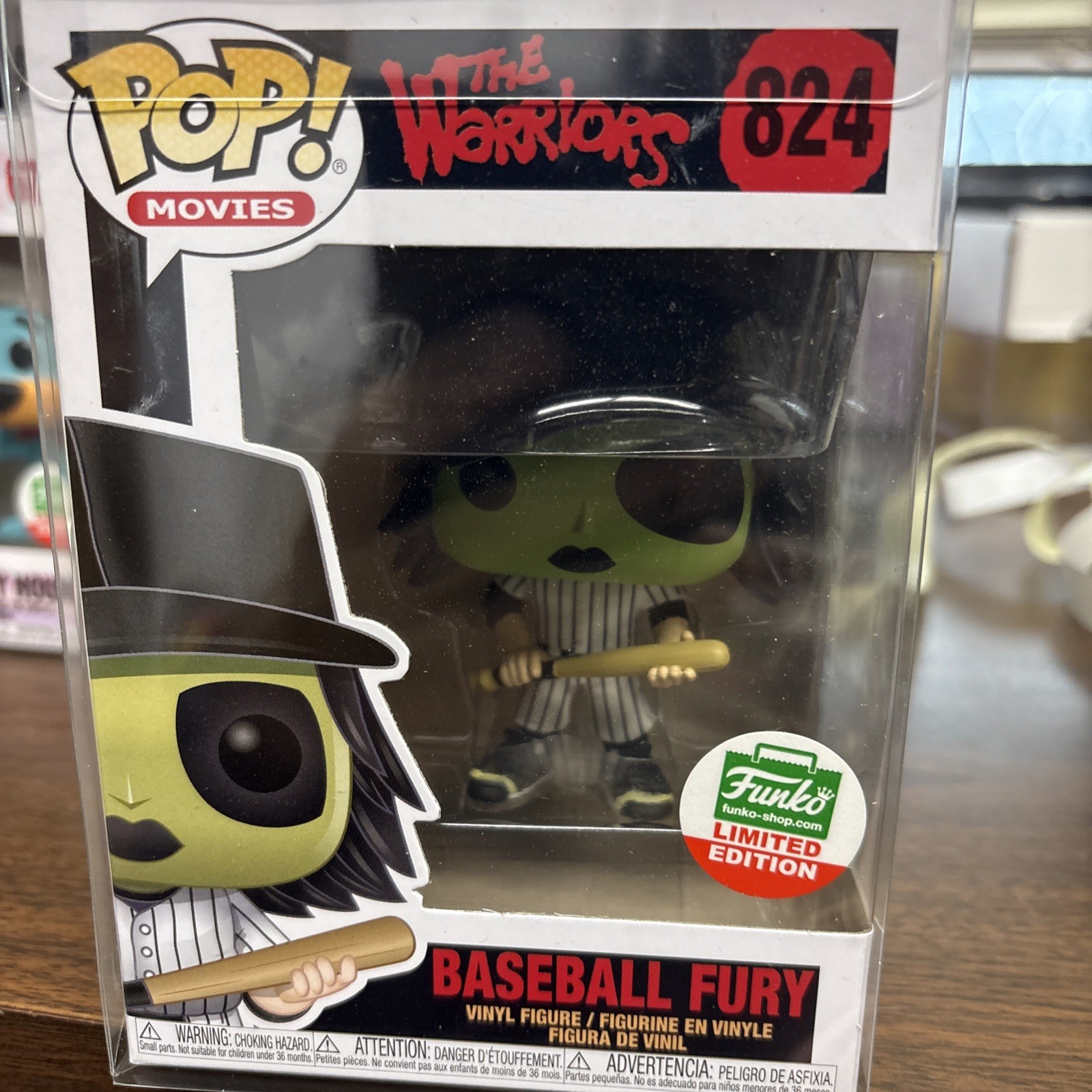Funko Pop! Movies – BASEBALL FURY – The Warriors – Funko Shop – 824