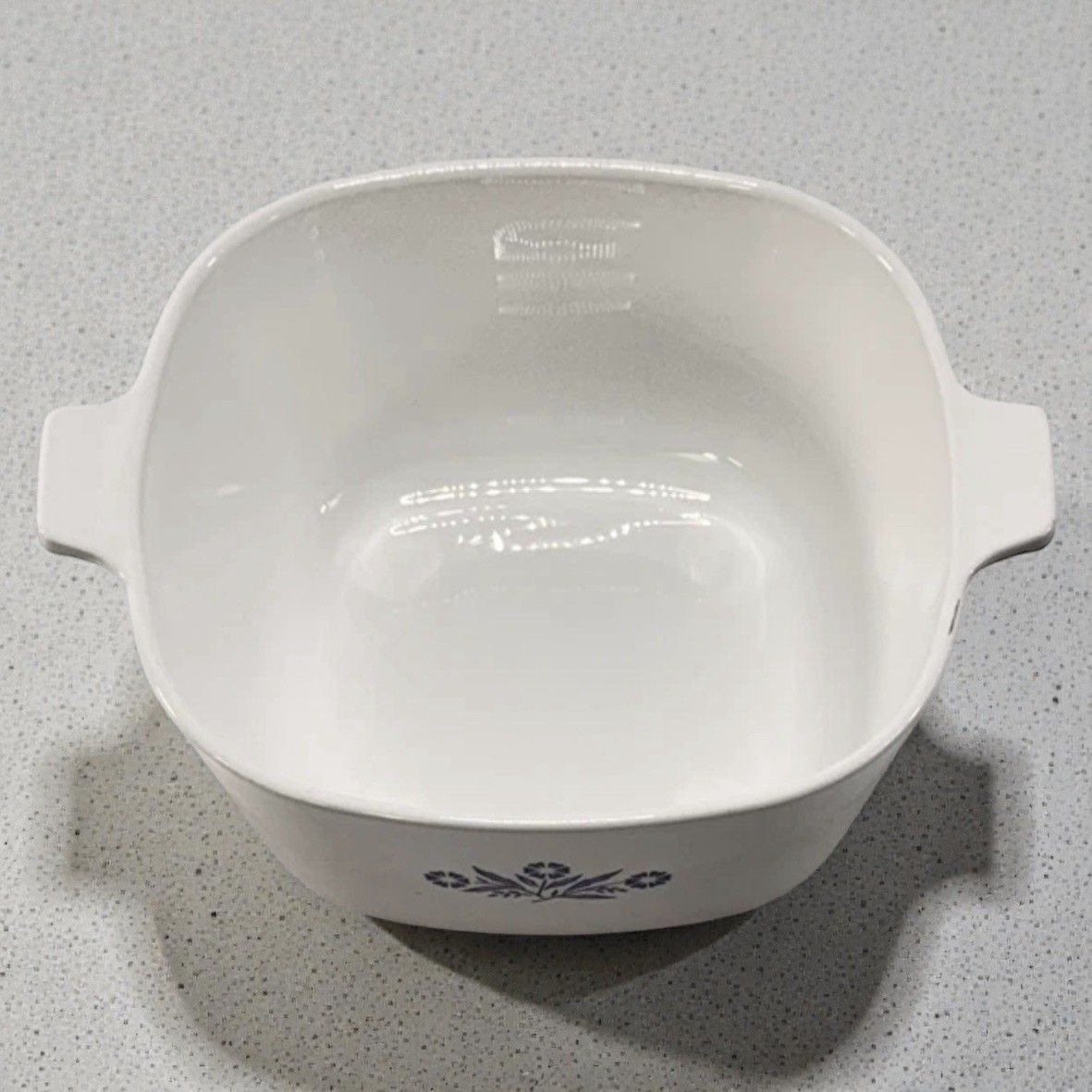 Corning Ware Blue Cornflower P-2 1/2-B 2.5 Qt Casserole Baking Dish 8×8 USA