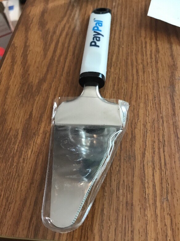 PAYPAL PIE CAKE SERVER NEW SPATULA