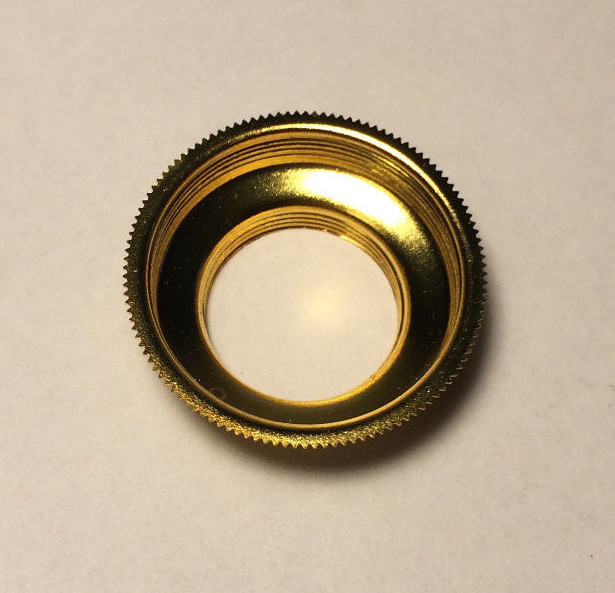 New Solid Brass # 1 to # 2 Expanding Collar Adapter for oil lamp burner #CO002