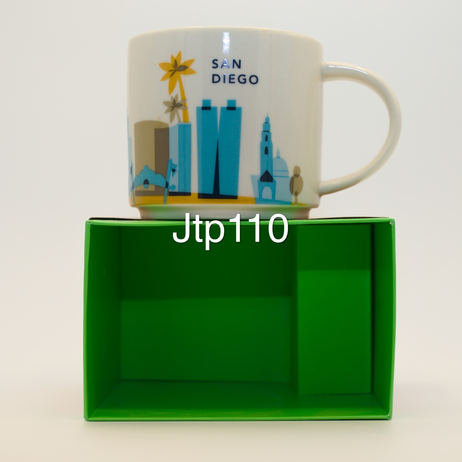 Starbucks Collectible city San Diego Mug You are Here discontinued 14 oz