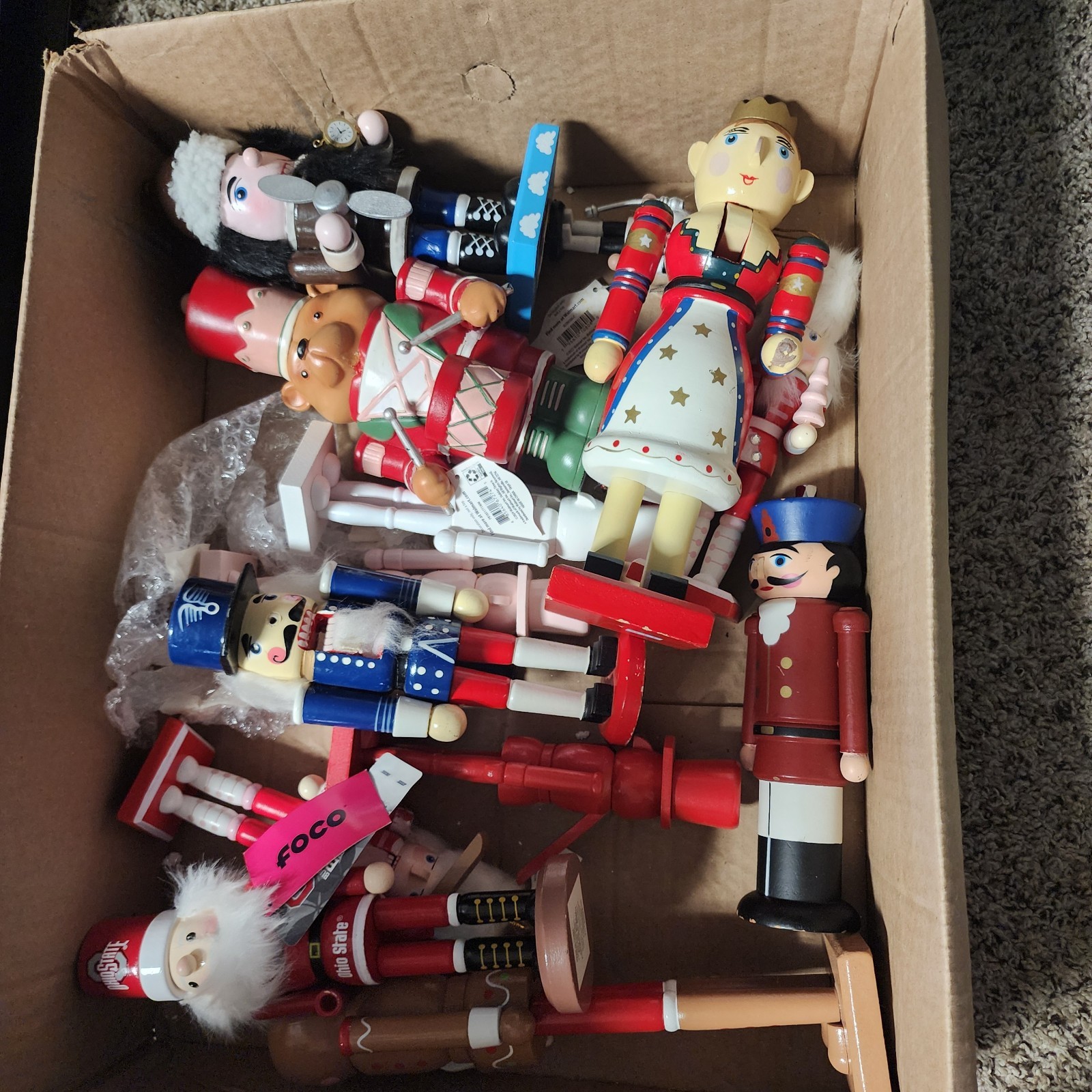 Over 35 pcs … HUGE NUTCRACKER LOT…… GREAT DEAL