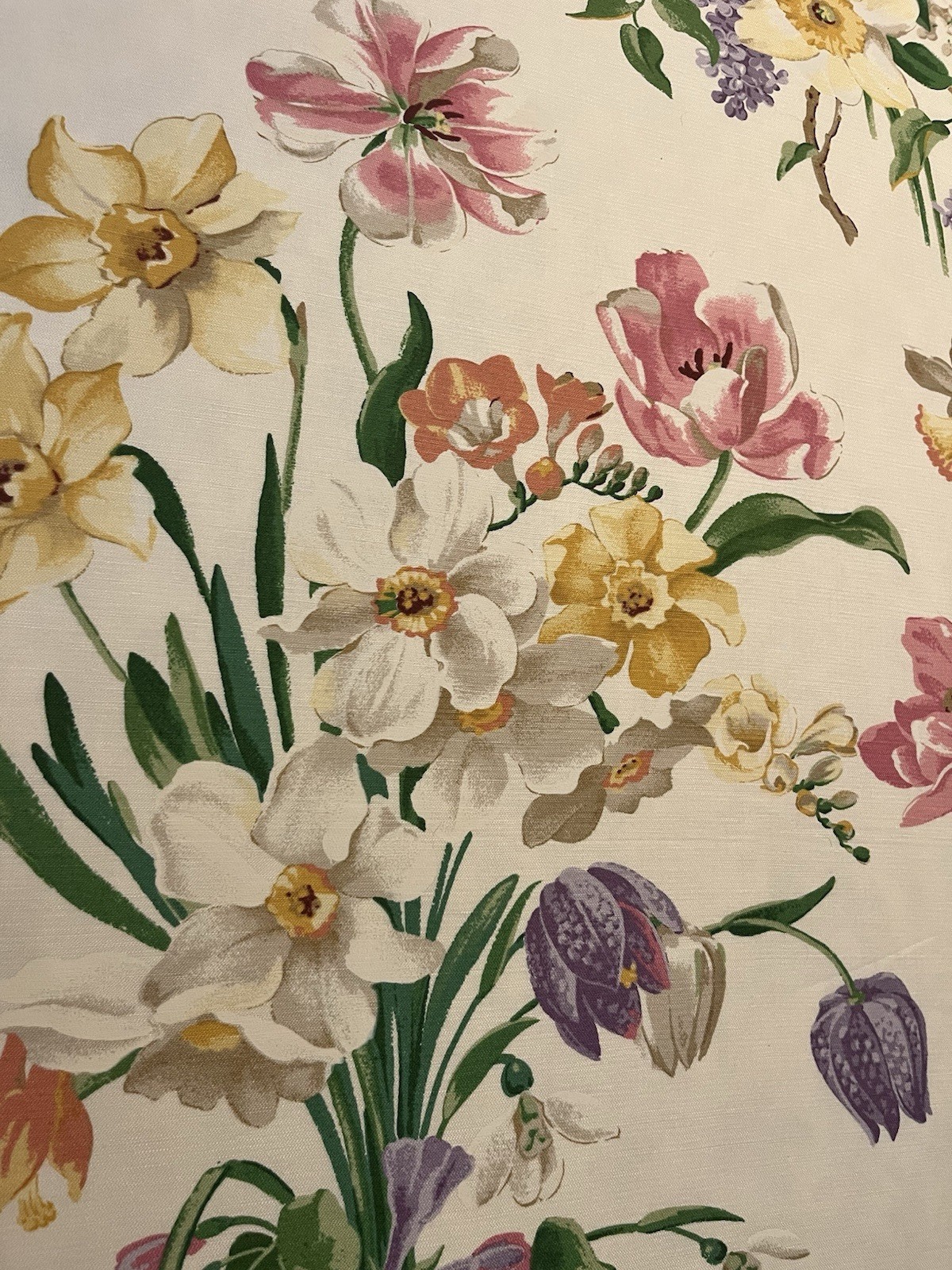 Brunschwig & Fils SABRINA Floral Print Upholstery Drapery Fabric 30 Yards
