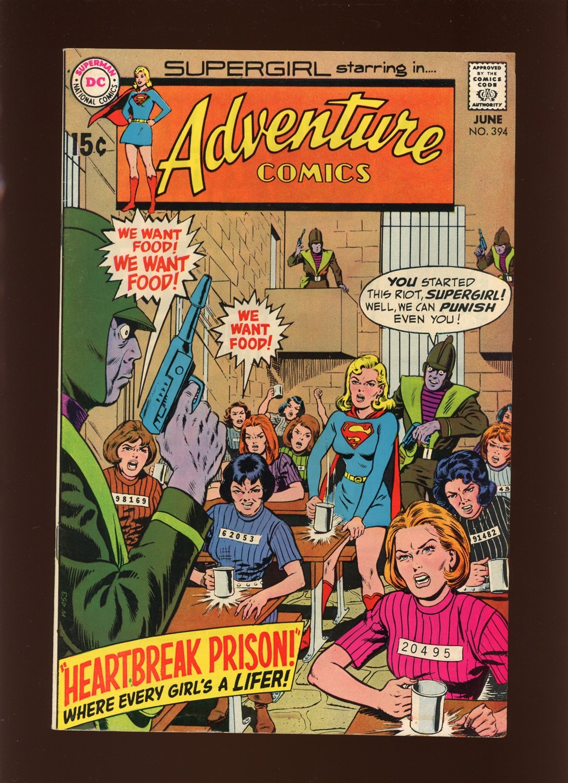 Adventure Comics #394 1970 FN/VF 7.0 High Definition Scans**