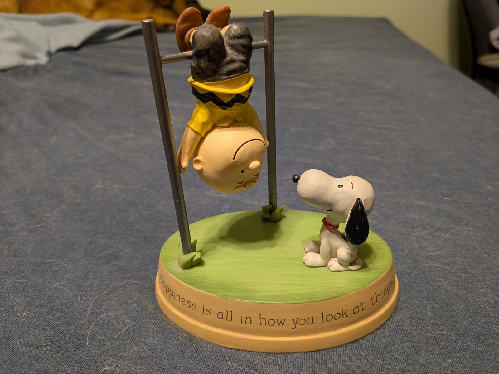 Hallmark Peanuts Gallery 2013 “Happiness is all in how you look at things”