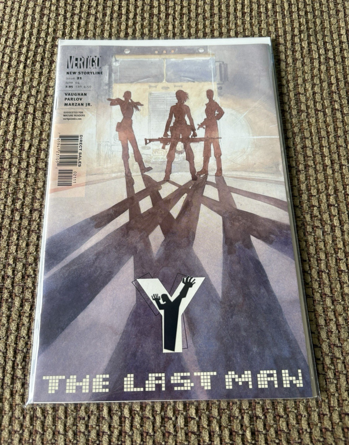 Vertigo Y: The Last Man #21 (2004) Vaughan Parlov Marzan Jr. Single Issue
