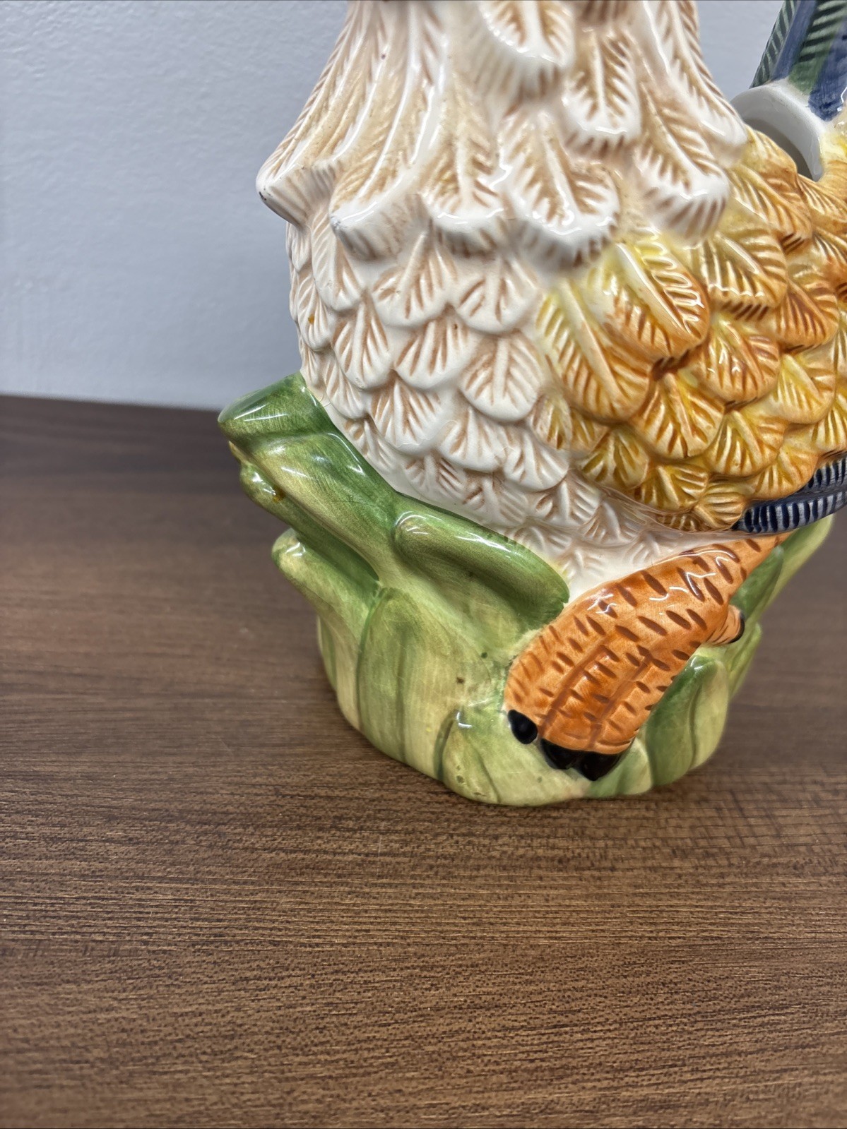 Jay Import Co Vintage Ceramic Rooster Planter