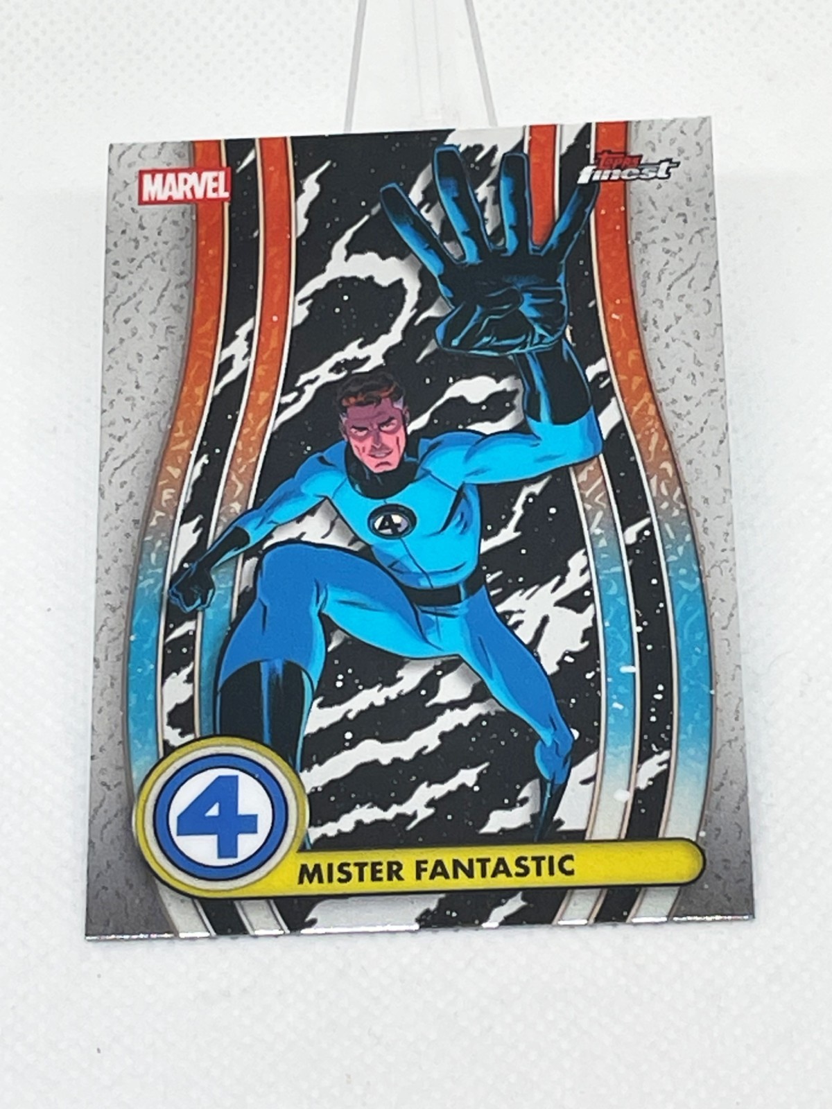 2026 Topps Finest Fantastic Four Mister Fantastic #001 Common Reed Richards