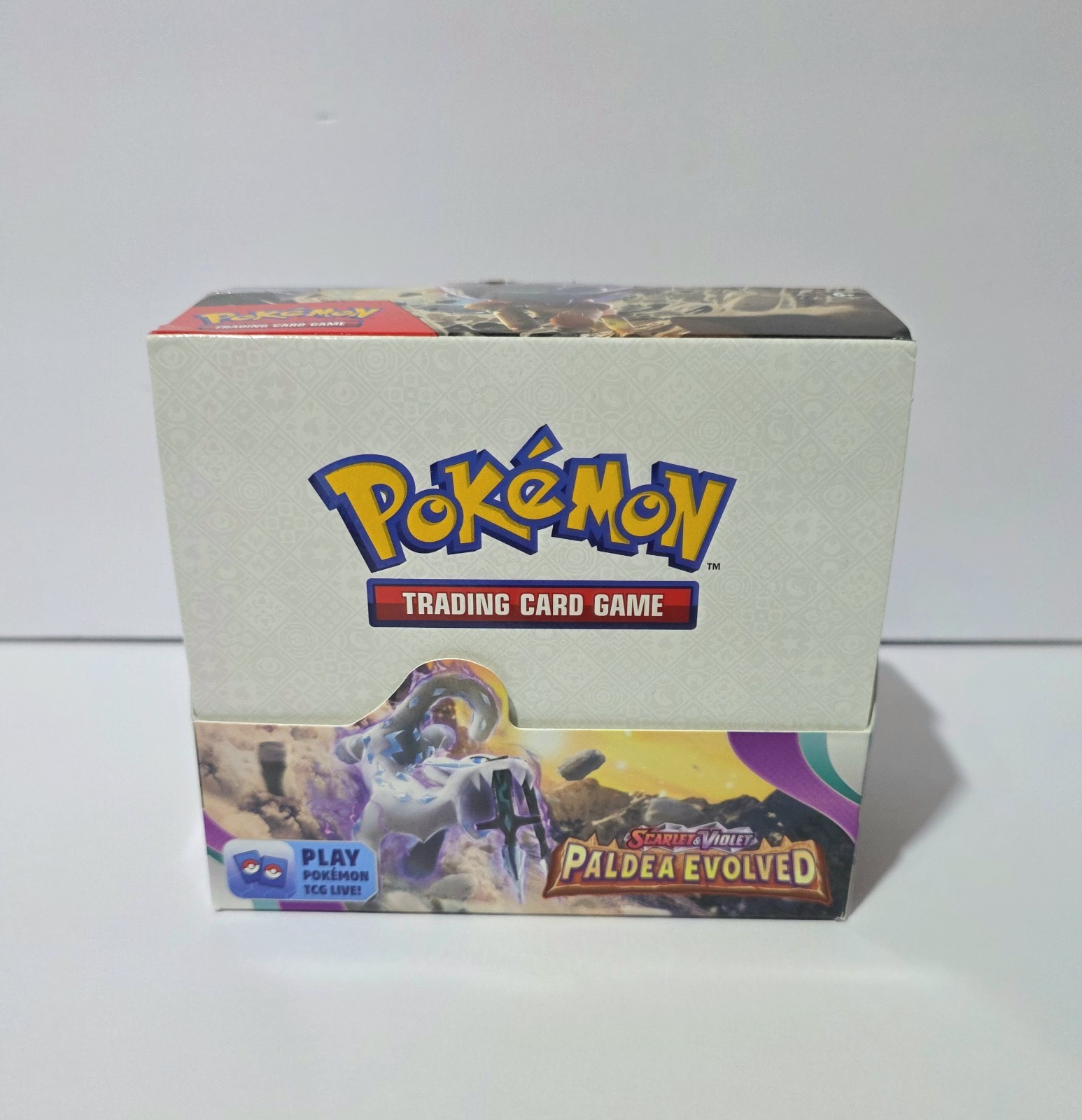 Display Pokémon PALDEA EVOLVED Booster Box – EMPTY NO PACKS/NO CARDS