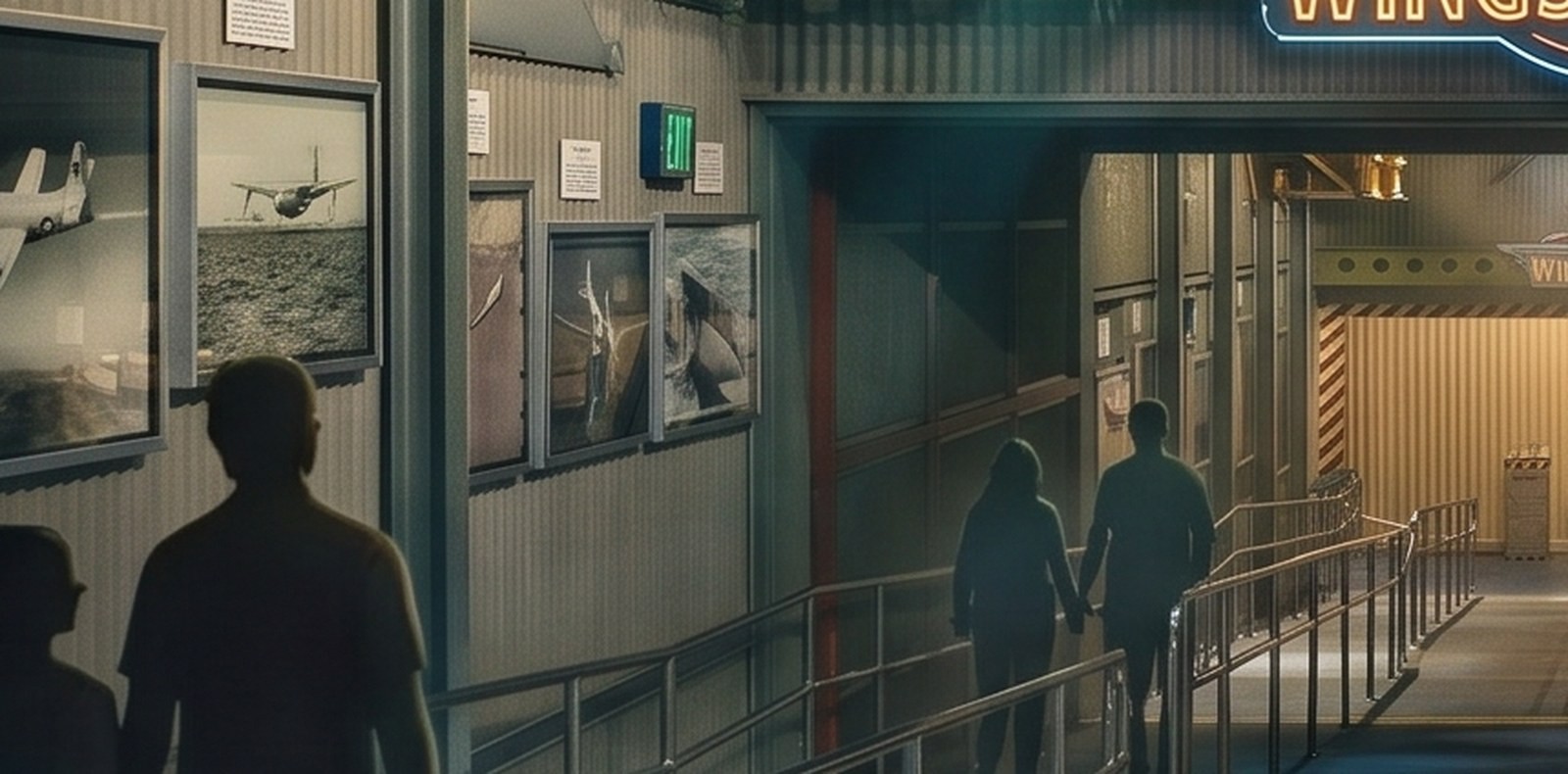 Soarin Across America Interior Queue Concept Art Attraction Poster 12×18 Matte