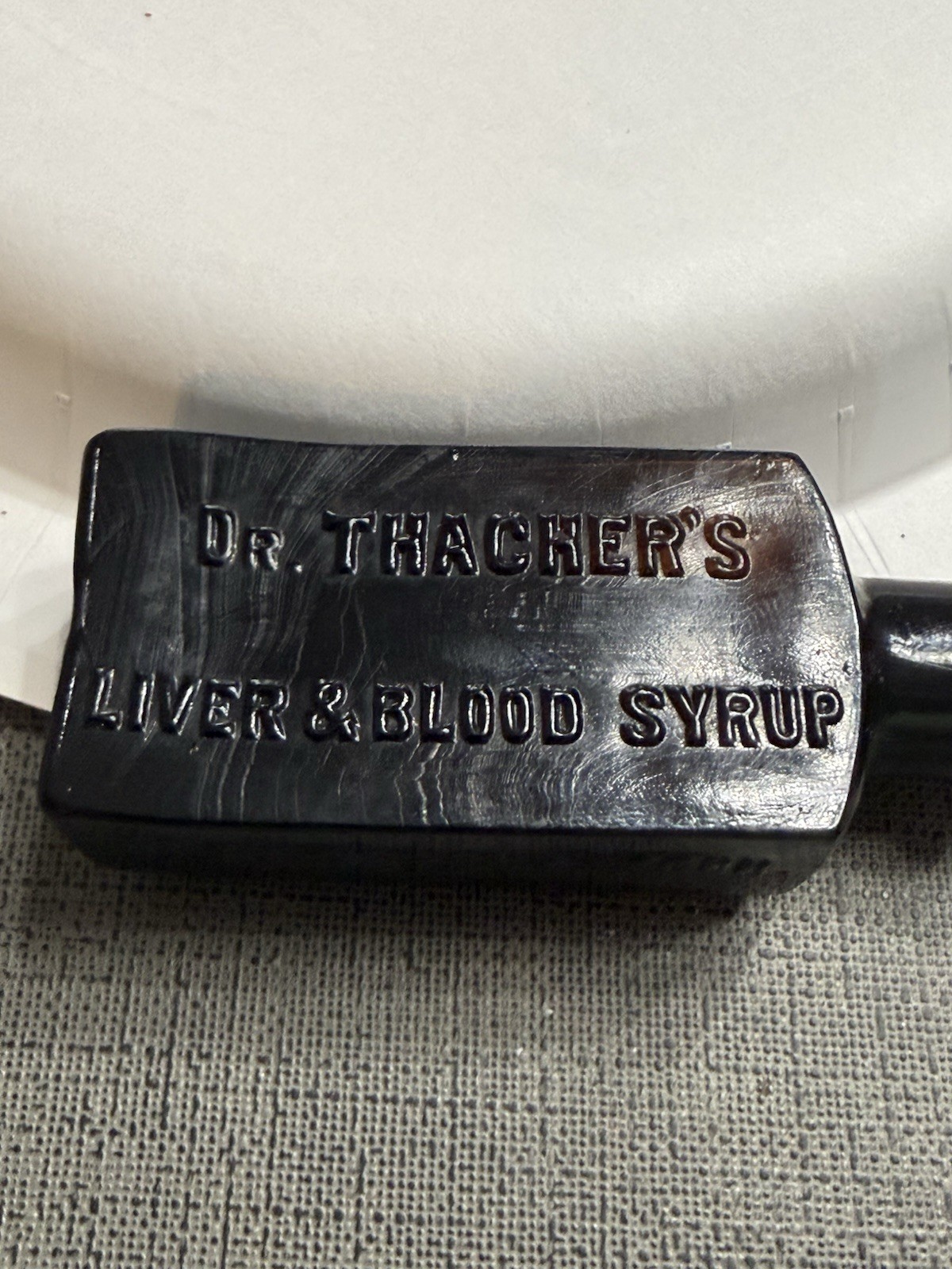 DR. THACHER’S LIVER & BLOOD SYRUP SAMPLE BOTTLE