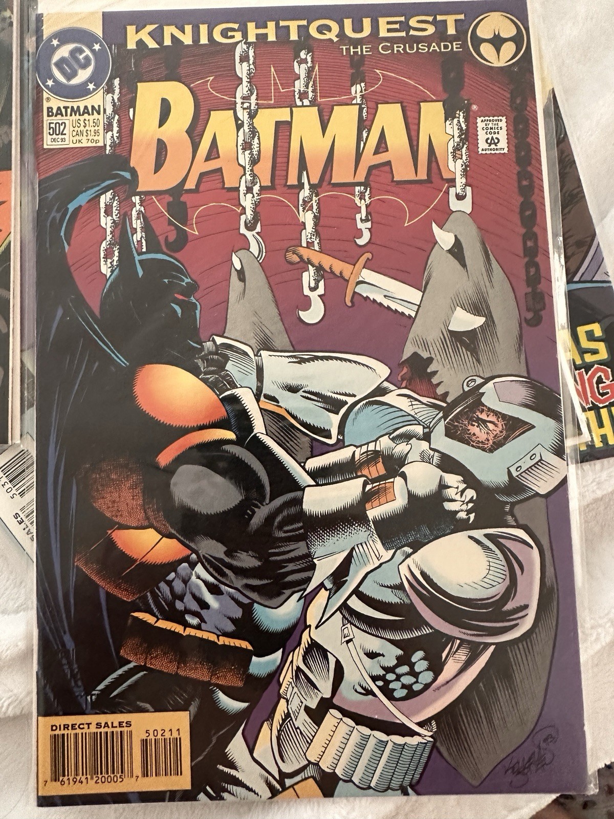 Batman Knightquest Comic Lot Batman 501-504 Detective 667-670 Robin 7