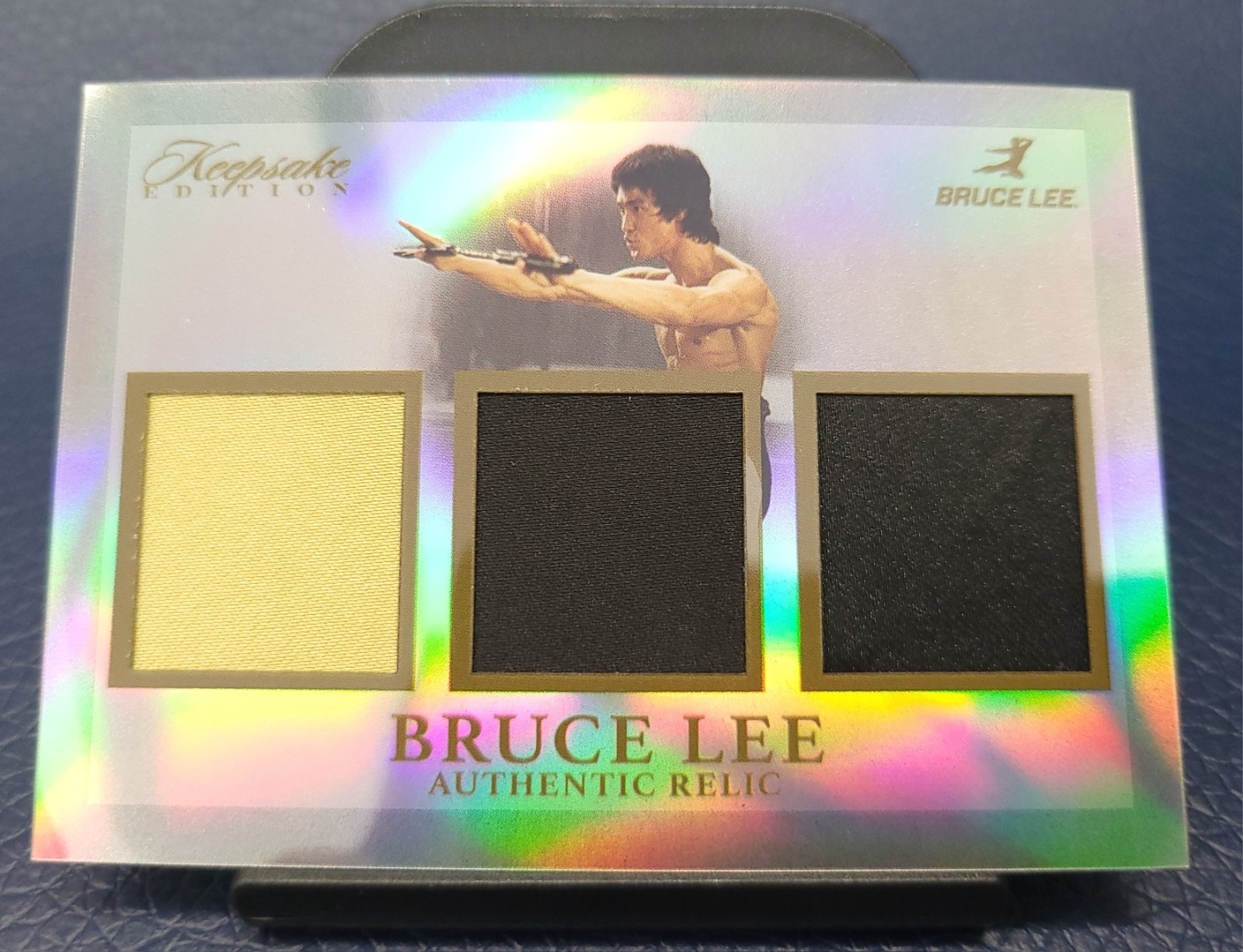 •55pt• BRUCE LEE Keepsake Kaleidoscope Edition #248 *TRIPLE RELIC