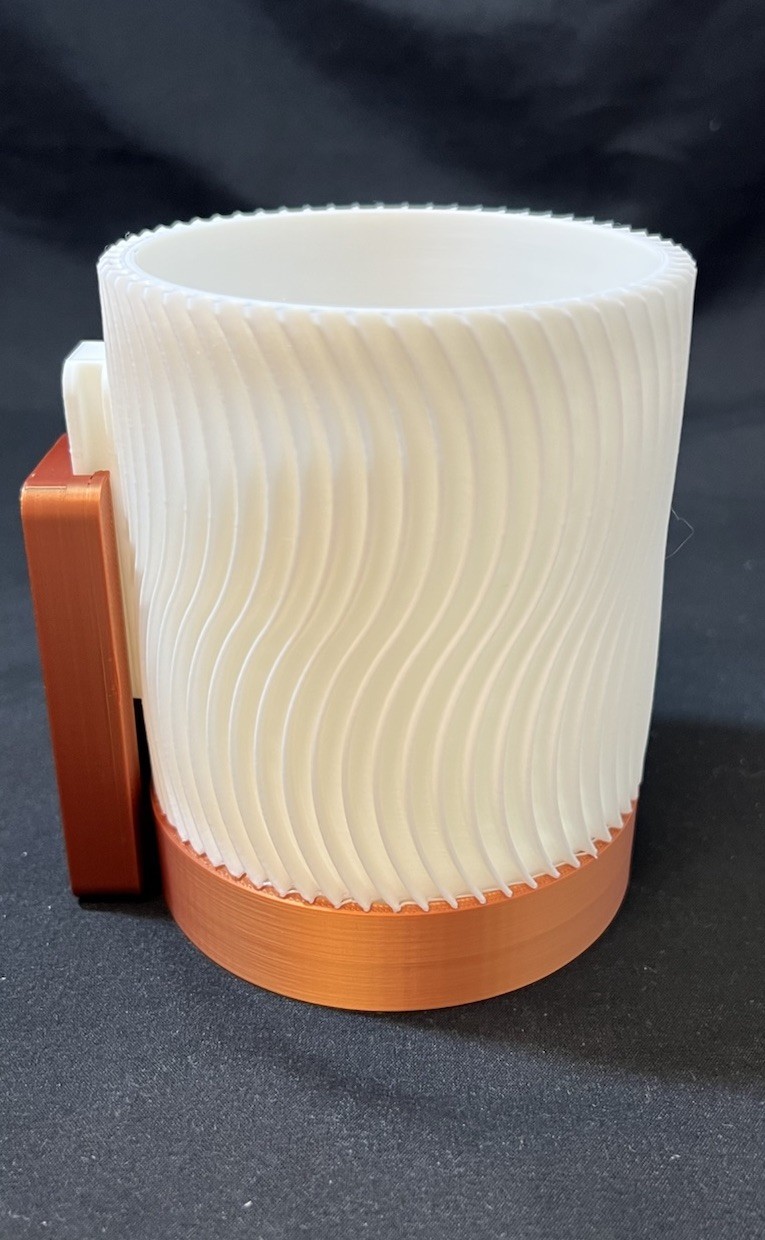 New Plastic Wall Planter/or Wall Lamp. Attractive Home Decor Piece.